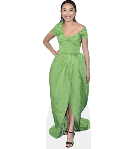 Lulu Wang (Green) Pappaufsteller