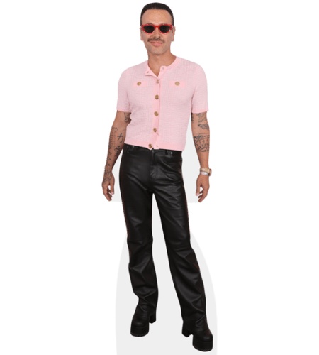 Matheus Mazzafera (Pink Shirt) Pappaufsteller