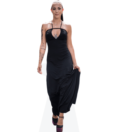 Roberta Lazzerini (Black Dress) Pappaufsteller