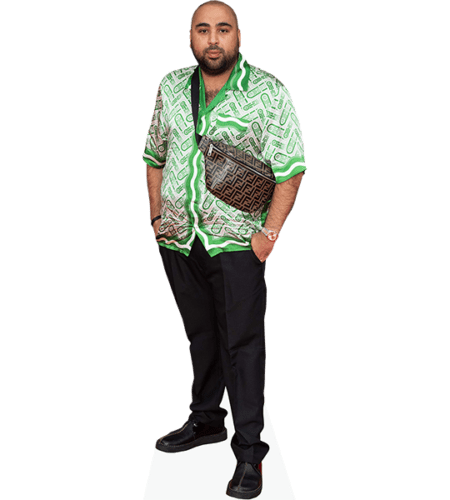 Asim Chaudhry (Green Shirt) Pappaufsteller