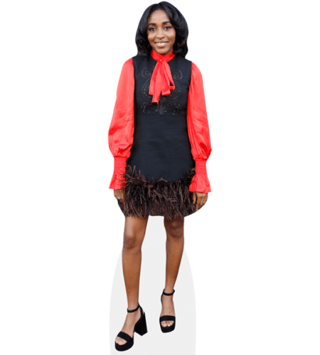 Ayo Edebiri (Short Dress) Pappaufsteller