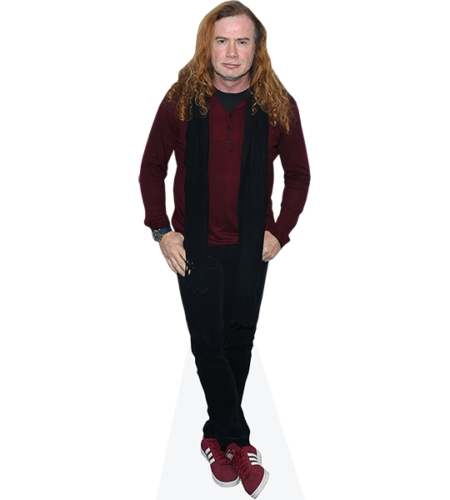 Dave Mustaine (Casual) Pappaufsteller