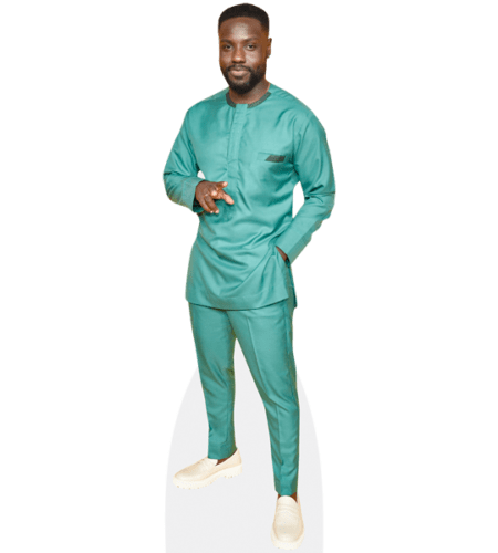 Dayo Okeniyi (Blue Suit) Pappaufsteller