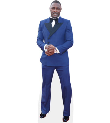 Idrissa Akuna Elba (Bow Tie) Pappaufsteller