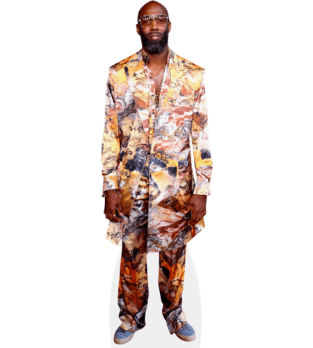 Malcolm Jenkins (Colourful Outfit) Pappaufsteller