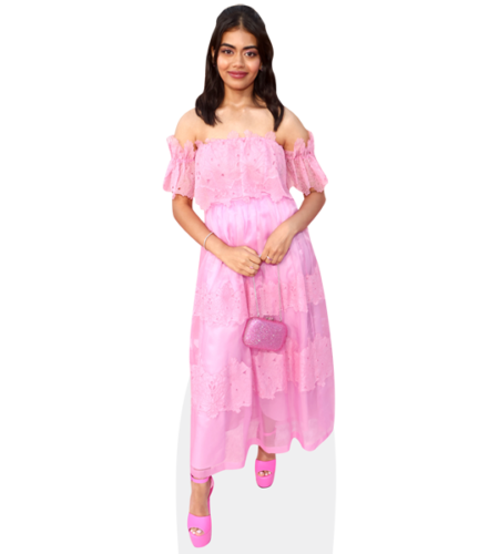 Megan Suri (Pink Dress) Pappaufsteller