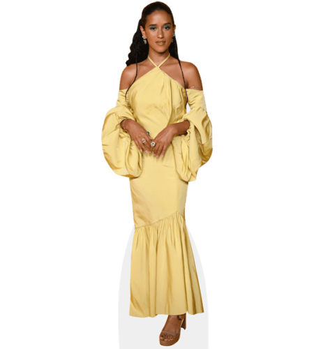 Yadira Guevara-Prip (Yellow Dress) Pappaufsteller