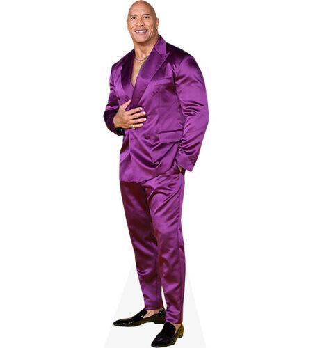 Dwayne 'The Rock' Johnson (Purple Suit) Pappaufsteller