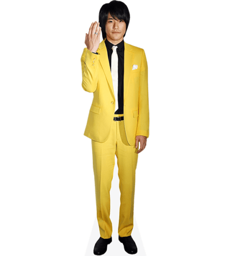 Kenichi Matsuyama (Yellow Suit) Pappaufsteller
