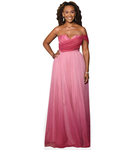 Ryan Michelle Bathe (Pink Dress) Pappaufsteller