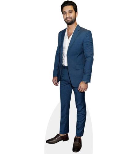 Ahad Raza Mir (Blue Suit) Pappaufsteller