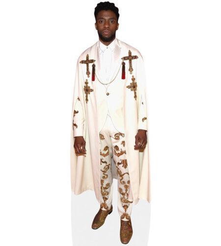 Chadwick Boseman (White Outfit) Pappaufsteller