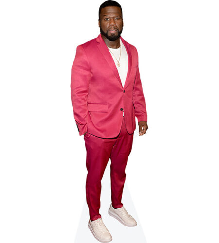 Curtis Jackson (Pink Suit) Pappaufsteller
