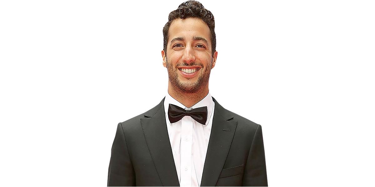 Daniel Ricciardo (Bow Tie) Half Body Buddy - Celebrity Cutouts