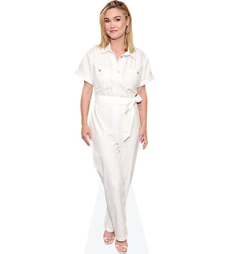 Julia Stiles (White Outfit) Pappaufsteller