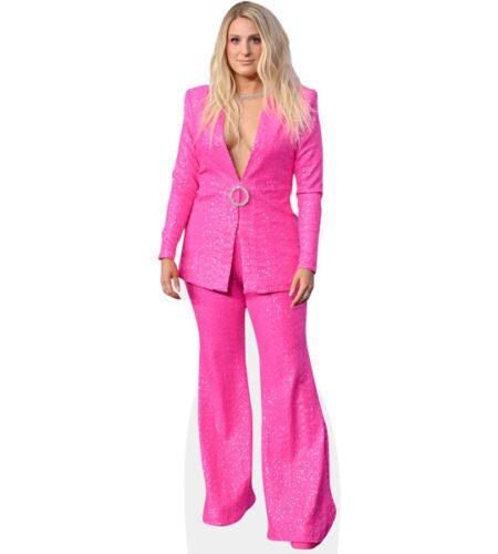 Meghan Trainor (Pink Suit) Pappaufsteller
