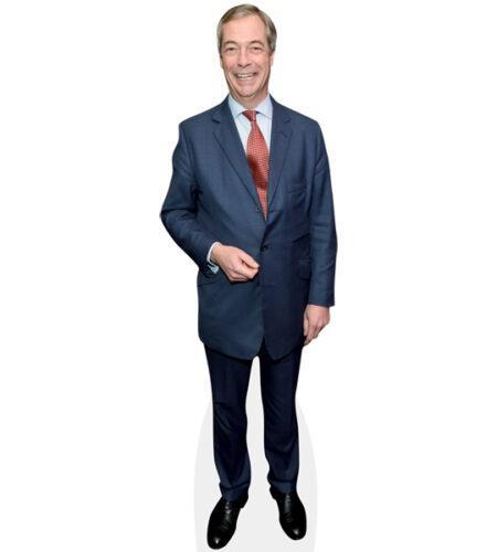Nigel Farage (Red Tie) Pappaufsteller