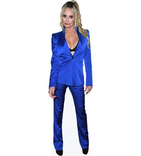 Taylor Armstrong (Blue Suit) Pappaufsteller