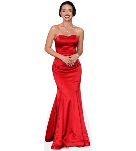 Angela Aguilar (Red Dress) Pappaufsteller