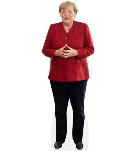Angela Merkel (Red Blazer) Pappaufsteller