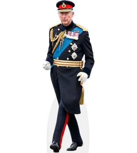 HM King Charles III (Medals) Pappaufsteller