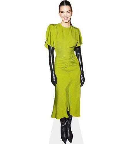 Kendall Jenner (Green Dress) Pappaufsteller