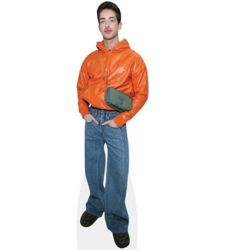 Manuel Rios Fernandez (Orange Jacket) Pappaufsteller