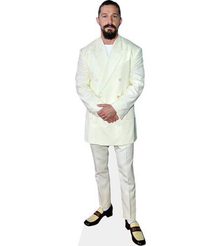Shia Labeouf (White Suit) Pappaufsteller