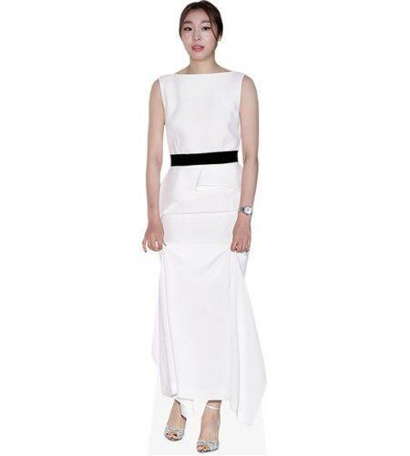 Yuna Kim (White Dress) Pappaufsteller