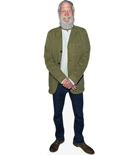 David Letterman (Green Jacket) Pappaufsteller