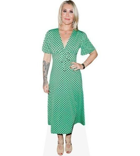 Jo O'Meara (Green Dress) Pappaufsteller