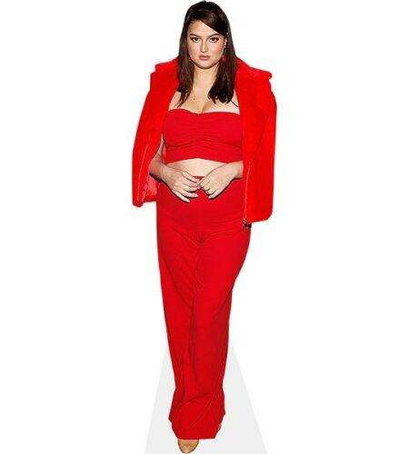 Lily M Halpern (Red Outfit) Pappaufsteller