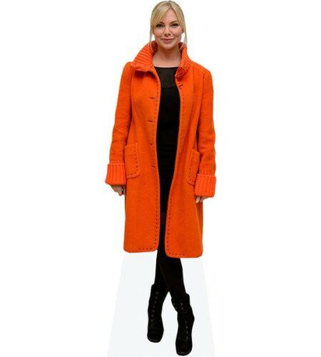 Samantha Womack (Orange Coat) Pappaufsteller