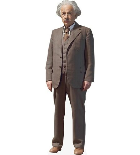 Albert Einstein (Suit) Pappaufsteller