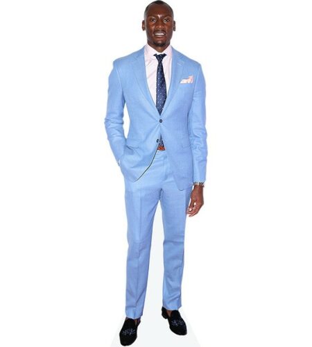 Bismack Biyombo (Blue Suit) Pappaufsteller