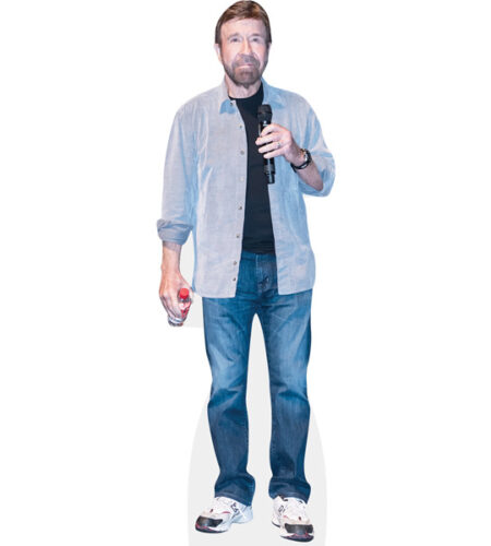 Chuck Norris (Jeans) Pappaufsteller