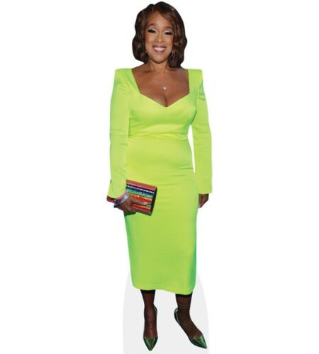 Gayle King (Green Dress) Pappaufsteller