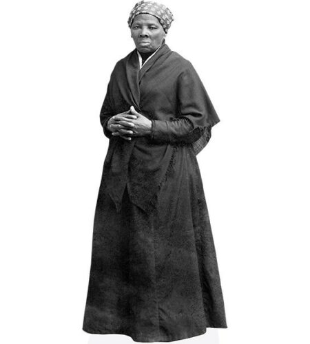 Harriet Tubman (BW) Pappaufsteller