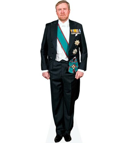 King Willem-Alexander Of The Netherlands (Medals) Pappaufsteller