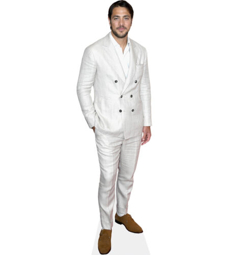 Alberto Frezza (White Suit) Pappaufsteller
