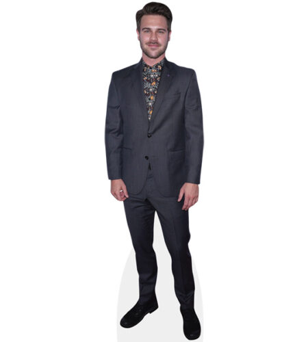 Grey Damon (Suit) Pappaufsteller