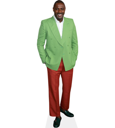 Idrissa Akuna Elba (Green Jacket) Pappaufsteller
