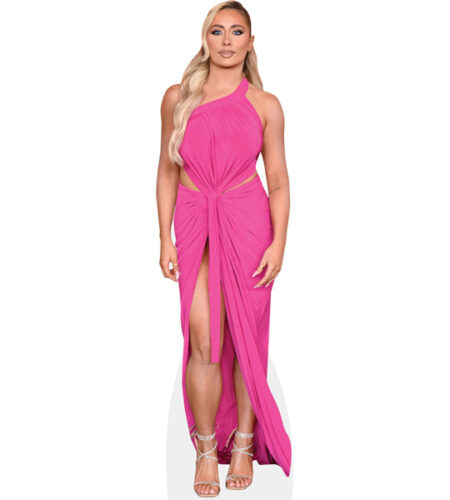 Saffron Barker (Pink Dress) Pappaufsteller