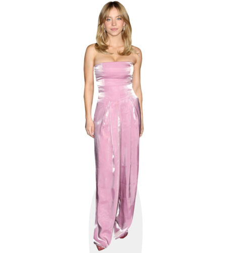 Sydney Sweeney (Jumpsuit) Pappaufsteller