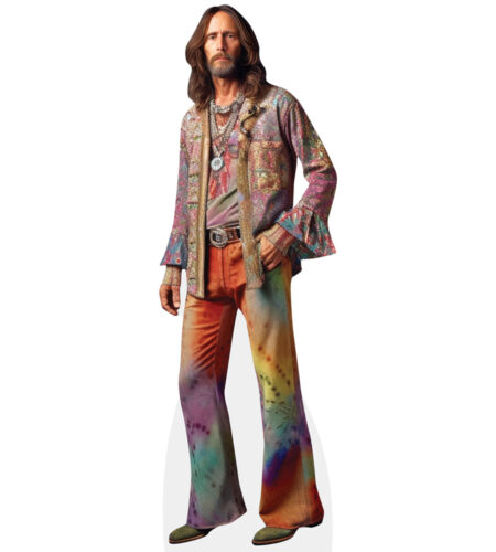 60s Hippy (Male) Pappaufsteller