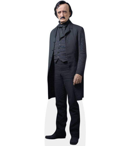 Edgar Allan Poe (Black Outfit) Pappaufsteller