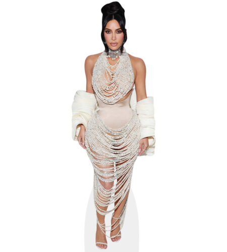 Kim Kardashian (Pearls) Pappaufsteller