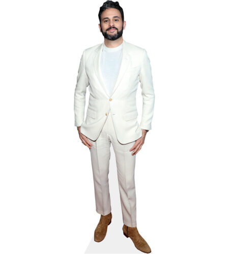 Arian Moayed (White Suit) Pappaufsteller