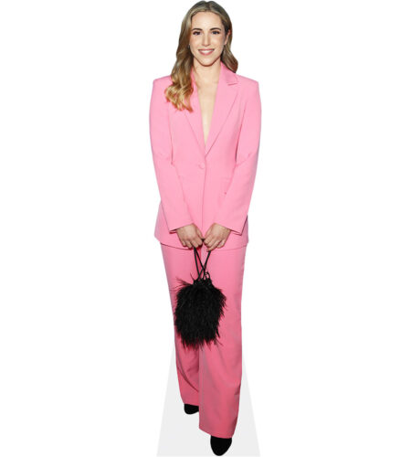 Arielle Carver-O'Neill (Pink Suit) Pappaufsteller
