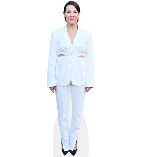 Lili Taylor (White Suit) Pappaufsteller
